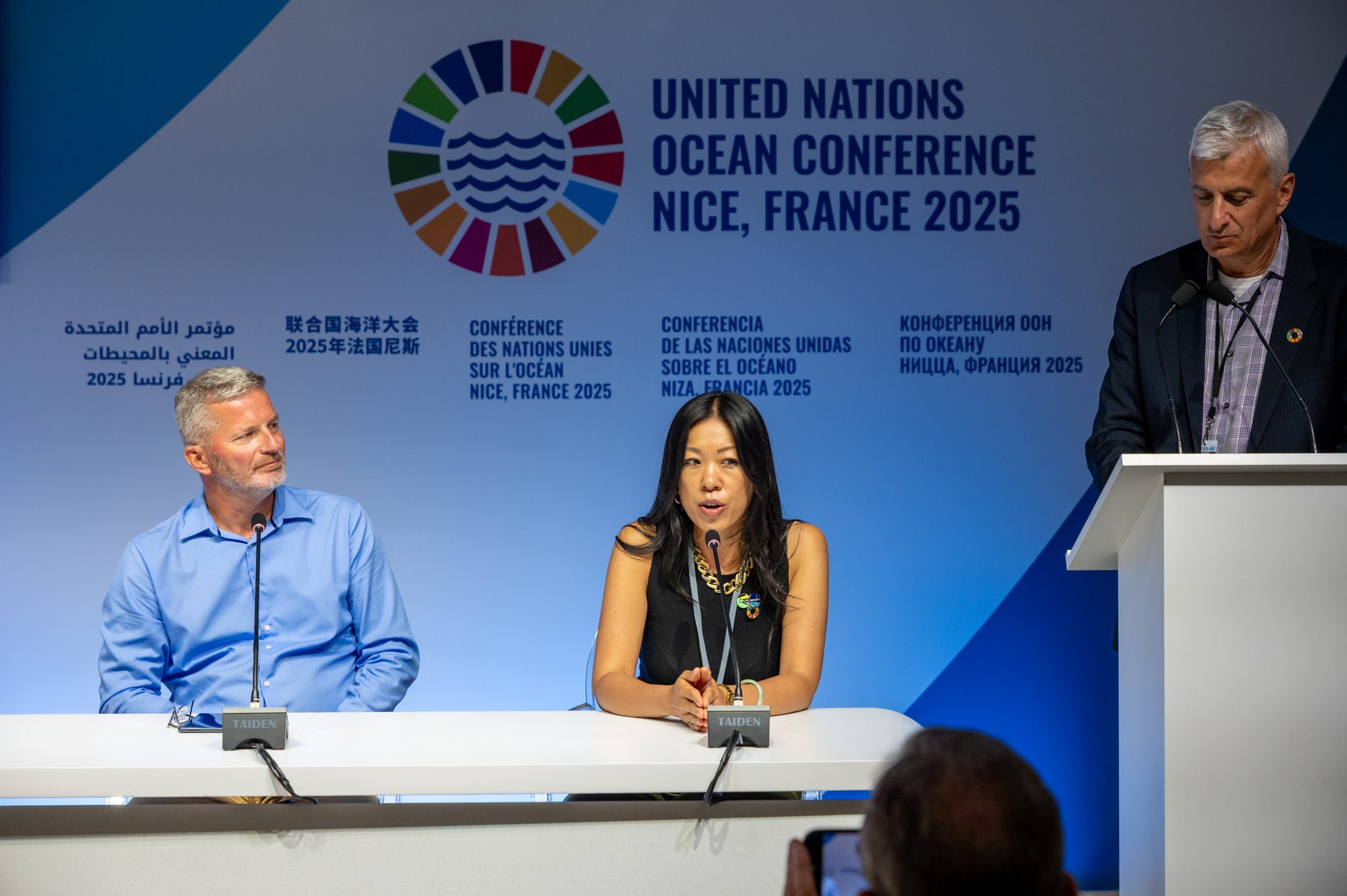 Michelle Li at the United Nations Ocean Conference